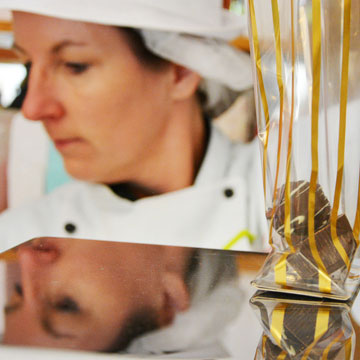 picture in chocolate shop