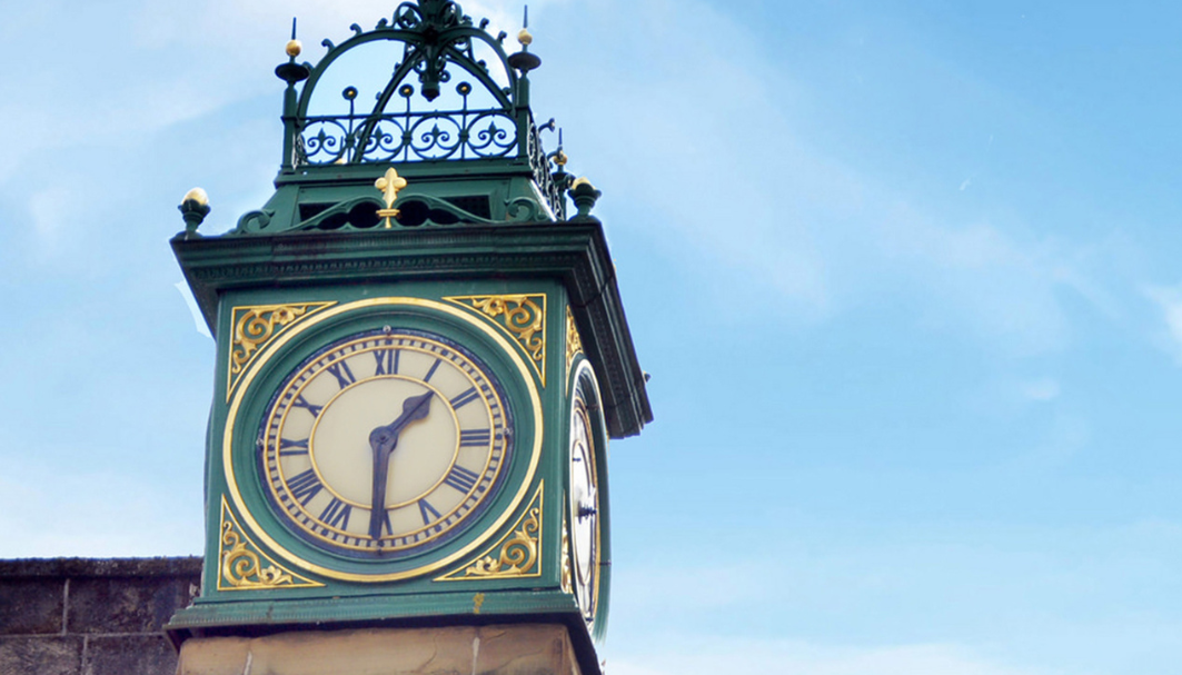 Otley's Jubilee Clock image