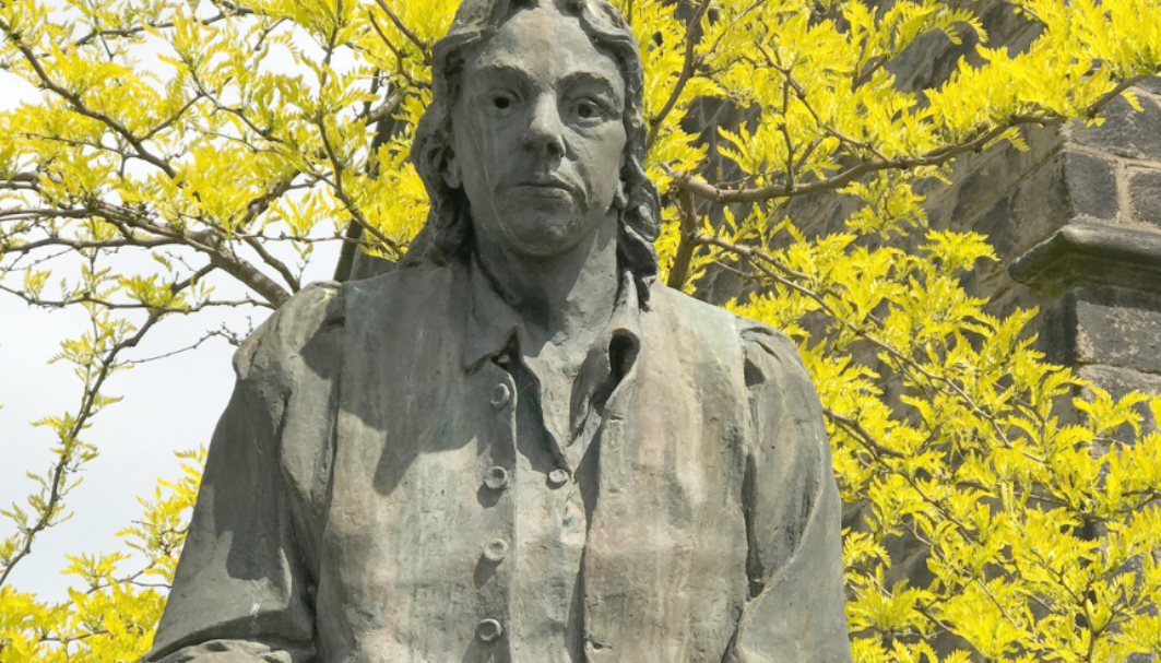 Picture of the Thomas Chippendale Statue at the Old Grammar School in Otley